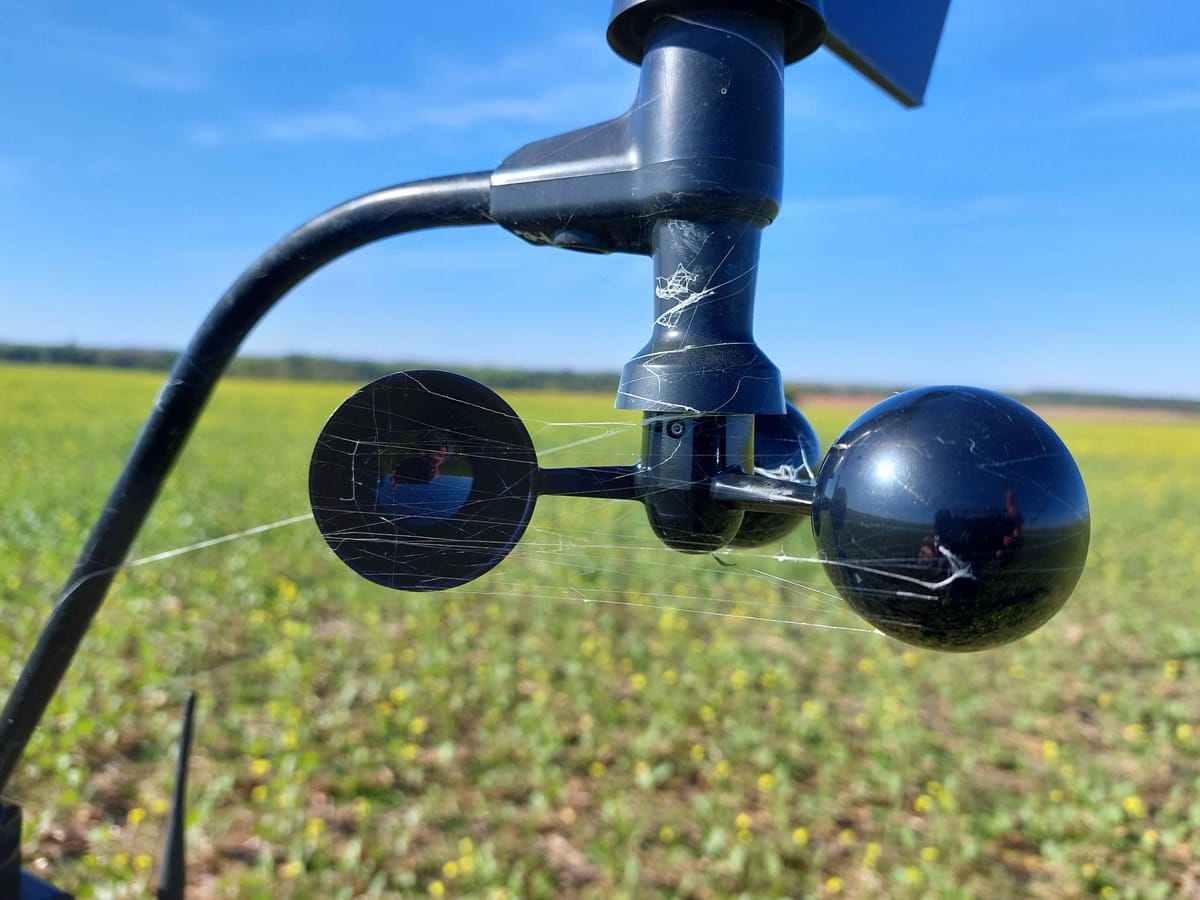 Einfache Wartung der Wetterstationen