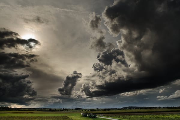 Regenrekord in Deutschland